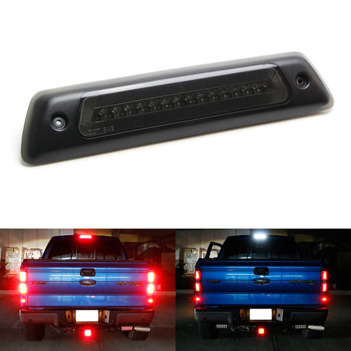 Smoked LED High Mount Tail Light, Reverse, Rear Fog Lamp For Ford F150