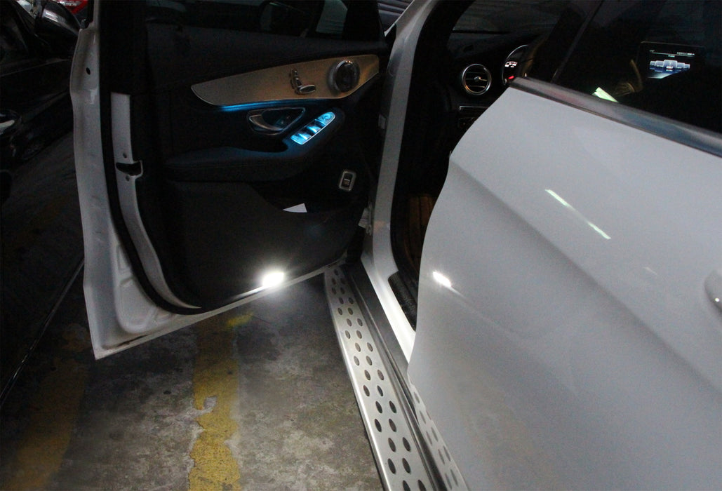 OEM-Replace 3W Full LED Side Door Courtesy Light For Mercedes C CLK SLK GLA CLA
