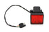 Red Lens 15-LED Brake Light Trailer Hitch Cover Fit Towing & Hauling 2" Size