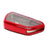 Red TPU Key Fob Protective Case w/Face Panel Cover For Volkswagen MK8 Golf/GTI..