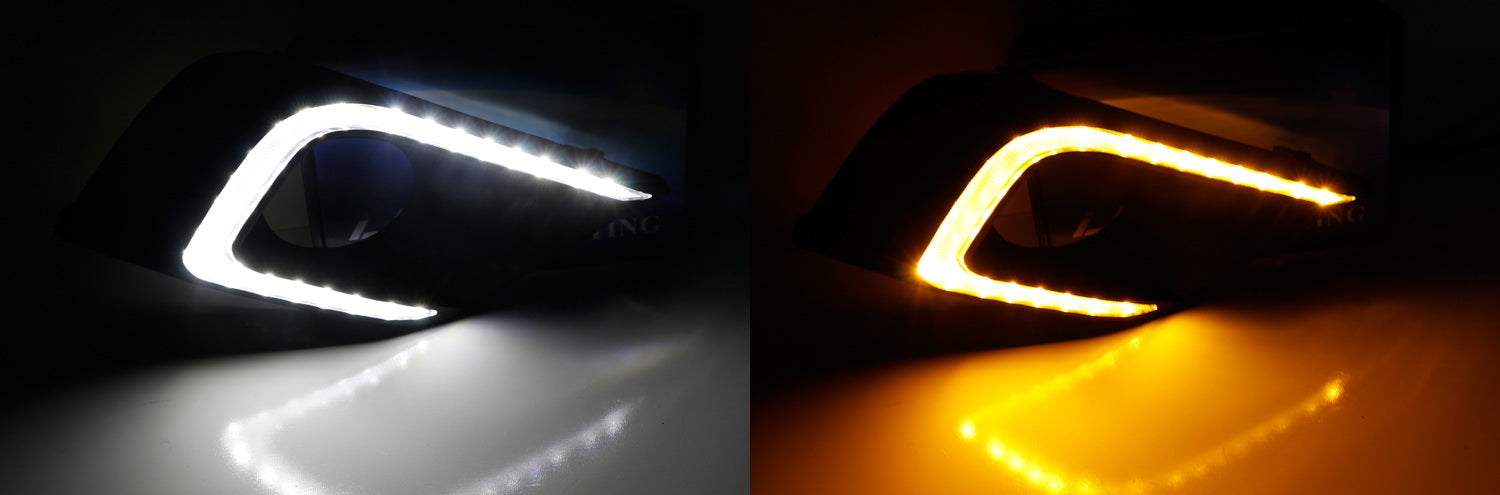 Switchback LED Daytime Running Light/Turn Signal Lamps For 2015-up Nissan Murano