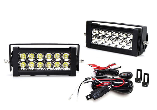 Double Row LED Light Bars w/ Rear Bumper Mount, Wire For 2014-22 Toyota 4Runner