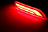 Smoked Lens Full LED Bumper Reflector Tail & Brake Lights For 18-up Toyota Camry