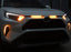 Upper Grille Insert Fit Switchback LED Daytime Running Light For 19+ Toyota RAV4