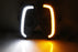 OEM Fog Lamp Bezel Replacement White/Amber LED Daytime Light Kit For 19-up RAV4