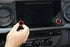 Red GPS Navigation Screen Volume, Tune Knob Ring Covers For 16-23 Toyota Tacoma