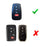 Chrome Blue TPU Key Fob Case Cover For 17/18+ Toyota Camry Prius Prime Mirai CHR