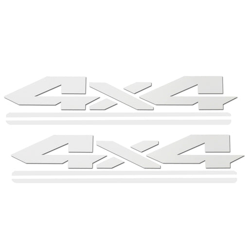 Gloss White 4x4 Off-Road Vinyl Decal Sticker For Dodge Chevy GMC Ford Truck Bed