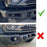 Modular Bumper Fit White/Amber Switchback LED DRL Fog Lights For G6 Ford Bronco