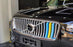 Sweden Flag Color Grill Decoration Insert Trims For 20-up 2nd Gen Volvo XC90 LCI