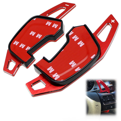 Red Steering Wheel Larger Paddle Shifter Extension Cover For VW 2015-20 GTI/Golf
