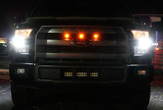 How To Make Your Ford F150 Look Unique w/ Raptor LED Grille Lights