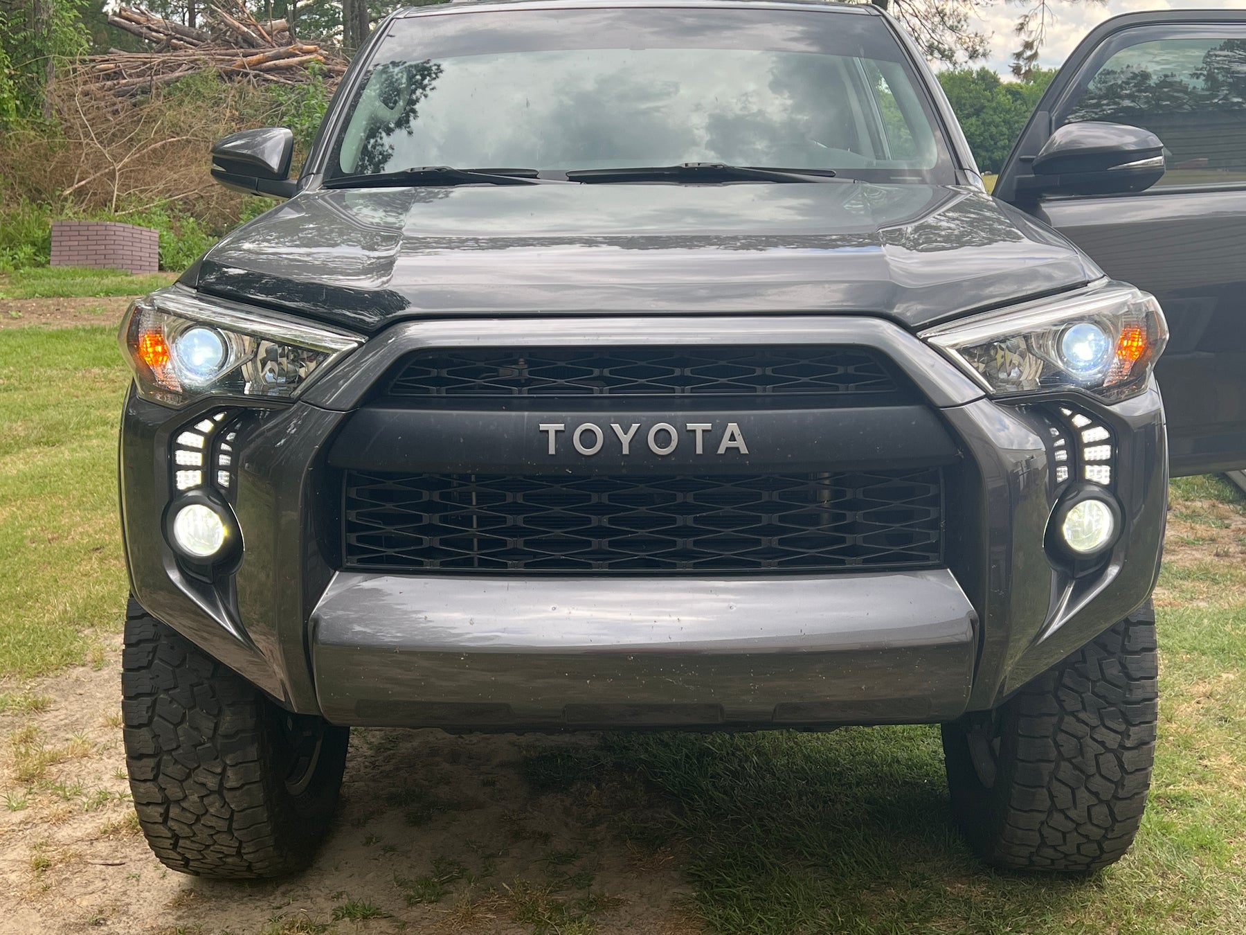 2019 Toyota 4runner  Installed Switchback Daytime Running Light Kit