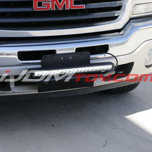 No Modification Needed for License Plate Mounted LED Light Bar