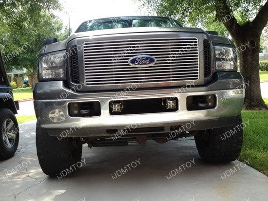 Ford F-250 Lower Bumper LED Pod Lamp Kit — iJDMTOY.com