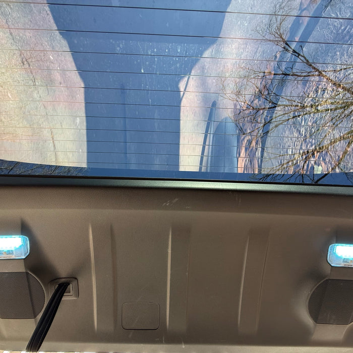 2021 Toyota 4Runner Limited  Installed 2 Ice Blue Liftgate Deck Trunk Cargo Area Lamp