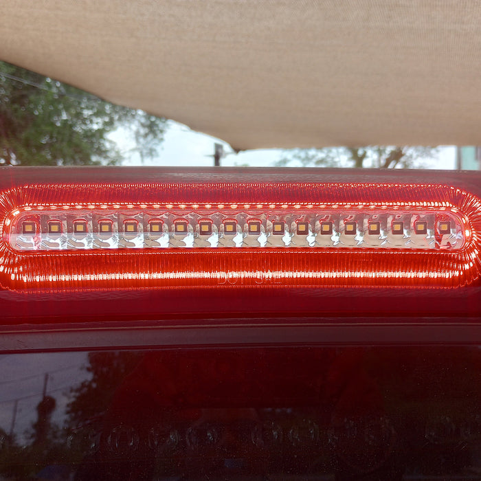 Ram 1500 2005  Installed Red Lens Strobe LED HighMount 3rd Brake Light