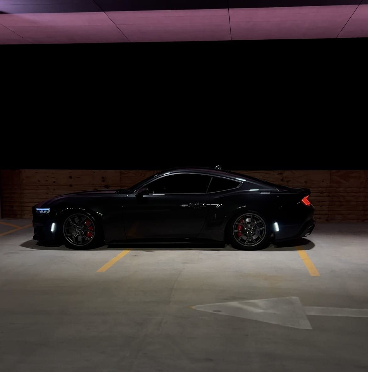 S650 side markers   Installed Smoke Lens All White LED Front & Rear Side Marker Light Kit