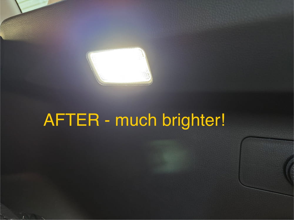 2024 Toyota RAV4 Limited  Installed 2W High Power White Full LED Trunk Cargo Area Light Assembly