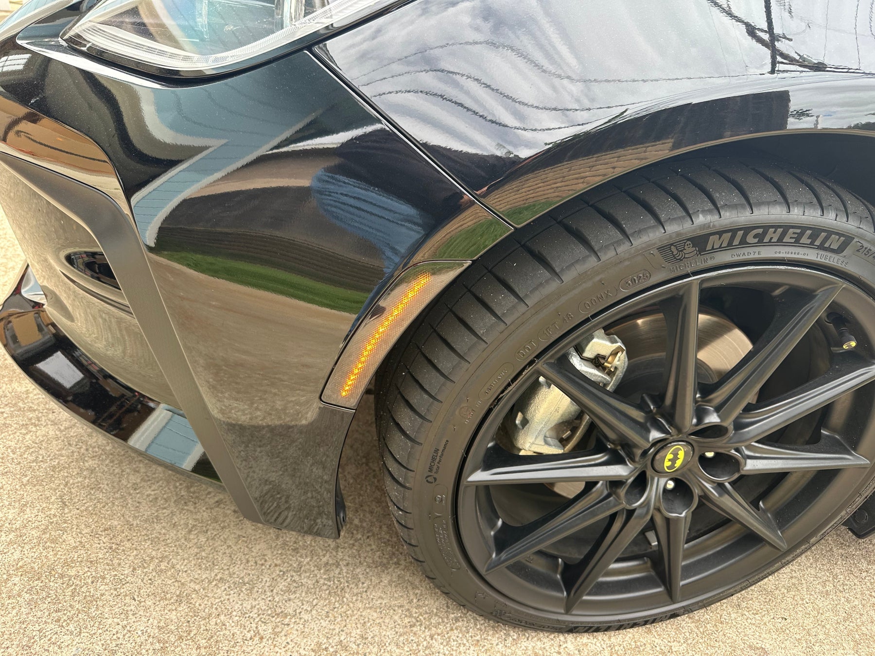 2026 GR86  Installed JDM Smoked Lens Amber Full LED Side Marker Lights