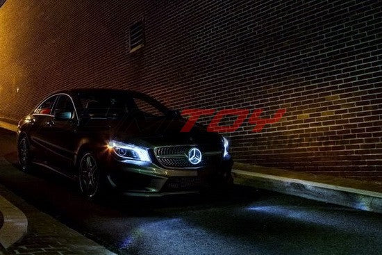 Mercedes Benz Star With LED Illuminated Base