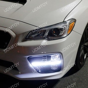 Get That JDM Look with the LED DRL Bezels for the Subaru WRX 