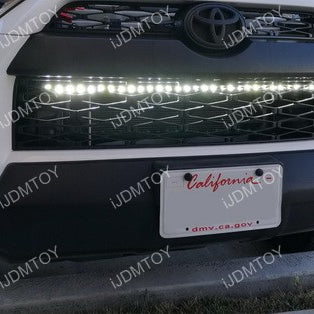 Mount an LED Light Bar Behind the Grille of Your Toyota 4Runner 