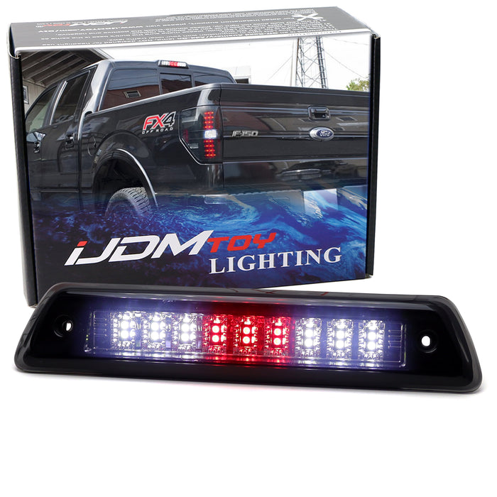 Smoked Lens Full LED High Mount Third Brake/Stop Light Assembly For 09-14 F-150