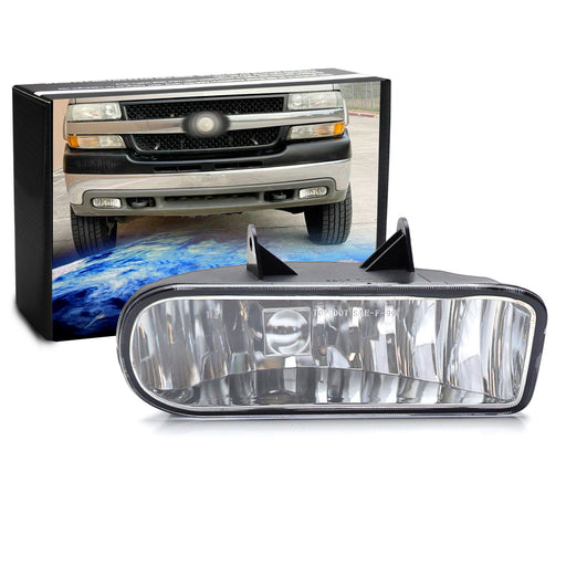 RH Spare Clear Lens Halogen Fog Light w/ Bulb For Chevy 1500 2500 Suburban Tahoe