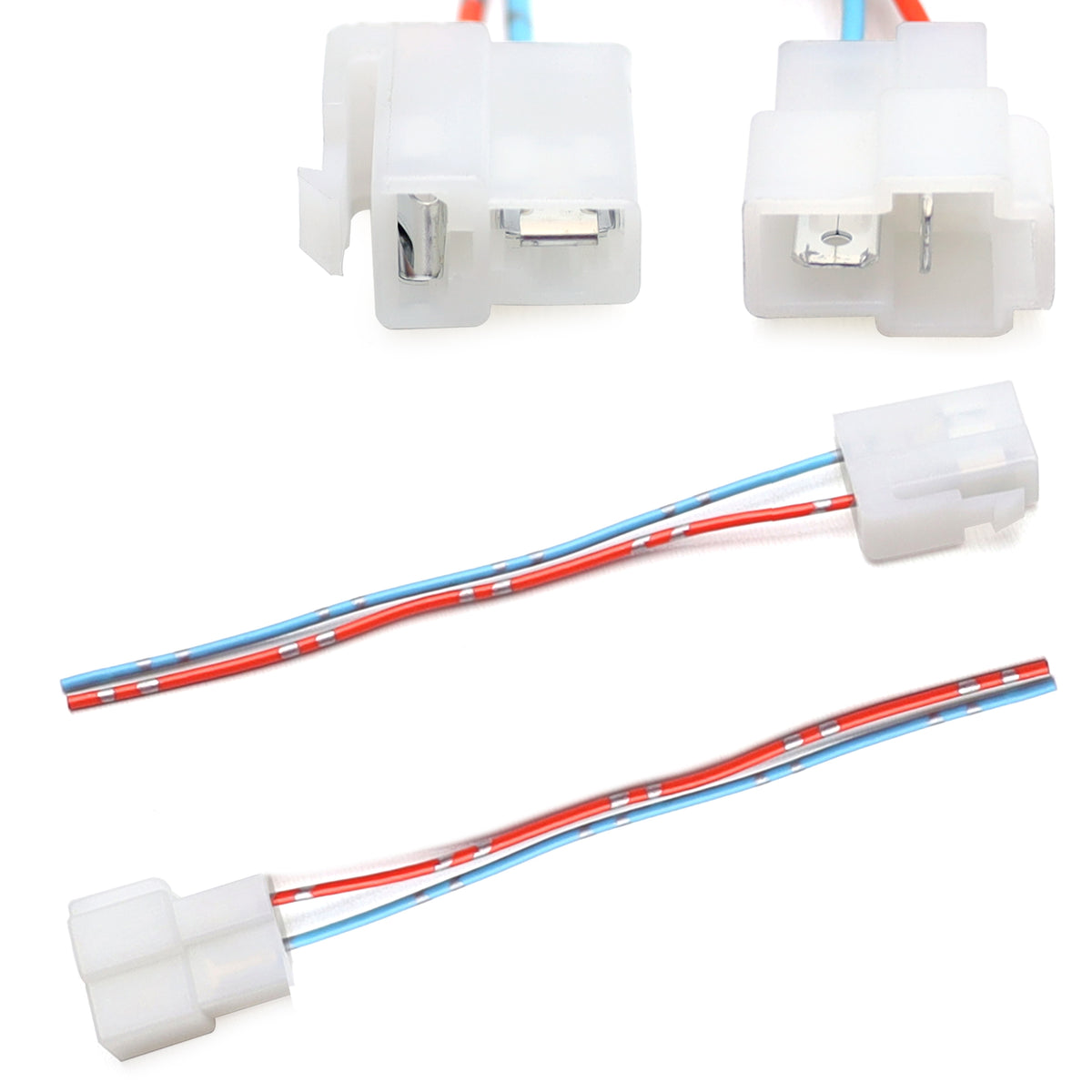 Car Window Adapter 2-Pin Male/Female Plug Adapters For Car Alternator Power Window Regula ...