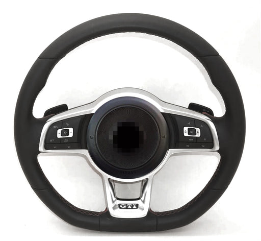 Gloss Black Finish Steering Wheel Large Paddle Shifter For VW MK8 Golf/GTI Jetta