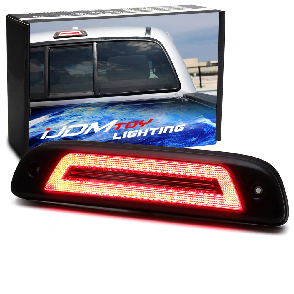 Tacoma Tail Light 3rd For 1995-2016 Toyota Tacoma LED Center High Mount Stop Light (Black Third Brake Light