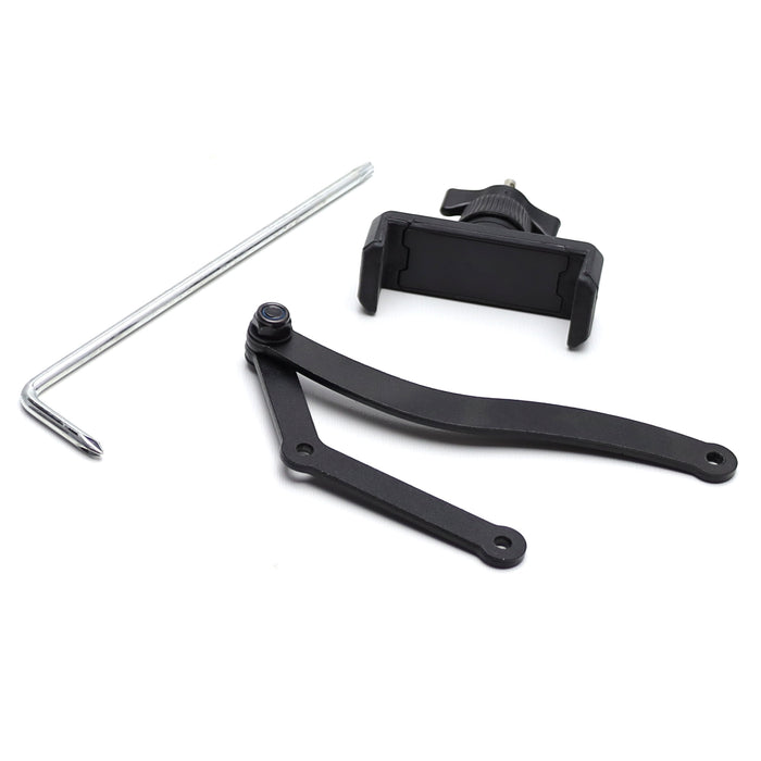 IJDMTOY Behind-Tachometer Bolt-On Cell Phone Holder For Gen1 MINI Cooper R50 R52 (2002-2006) – Black