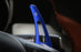 Blue Aluminum Steering Wheel Paddle Shifter Extensions For Mercedes C E CLA GLC