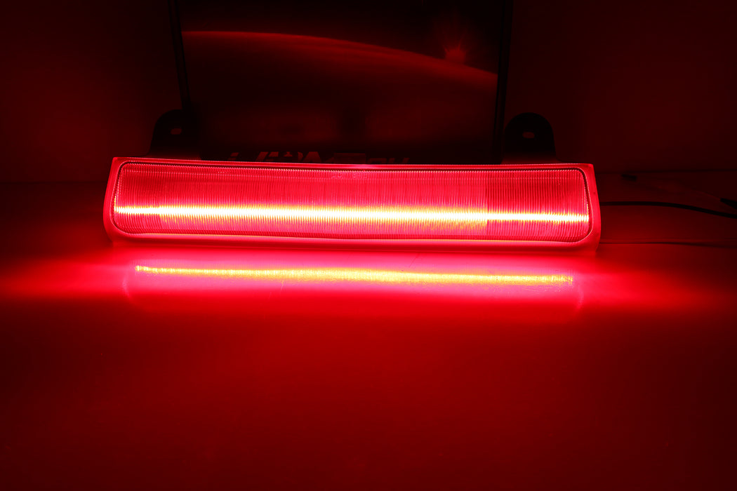 Dark Red Lens Full LED Strip High Mount 3rd Brake For 00-06 Suburban Tahoe Yukon