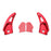 Red Larger Aluminum Paddle Shifters For Challenger Charger Durango SRT/Hellcat