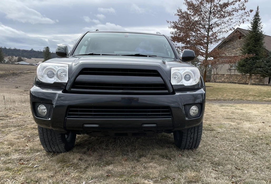 Clear Lens Fog Lamp Kit w/ Yellow LED Replacement Bulbs For Toyota 06-09 4Runner