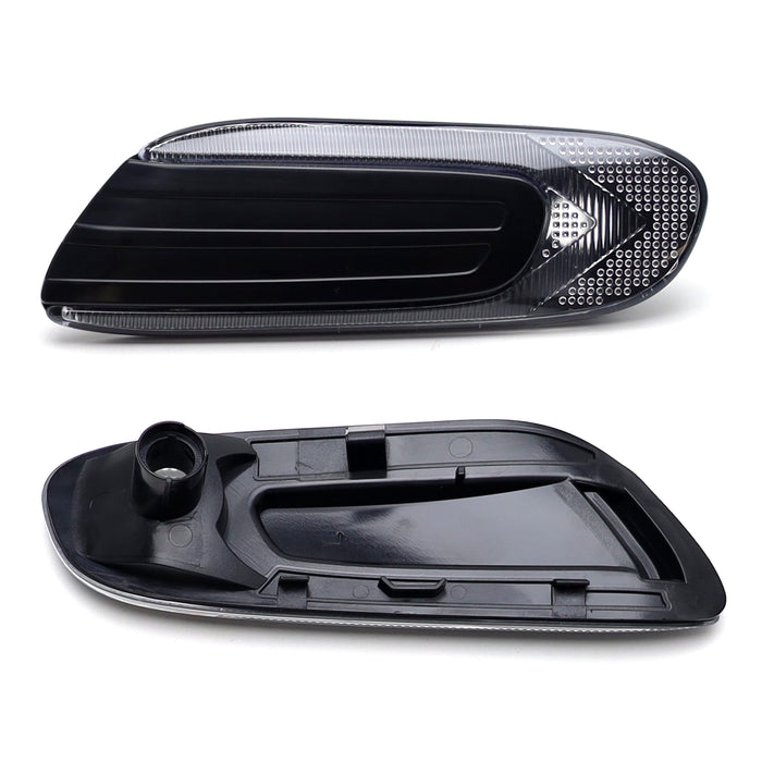 Euro Black-Out Front Fender Side Marker Housings For MINI Pre-LCI F55 F56 F57