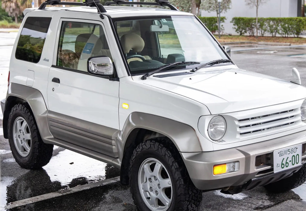 Clear Lens Amber LED Fende Side Markers For JDM Pajero 2d, Australia Triton L200