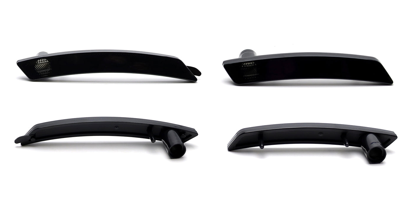 4pc Set Smoked Lens Wheel Arch Side Marker Lamps For 2007-13/14 Gen2 MINI Cooper