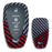 Black/Red Carbon Pattern Hard Key Case Shell For Chevy Camaro Malibu Cruze Volt
