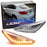 Clear Sequential Flash Amber LED Front Side Marker Light Kit For BMW X3 X5 X6