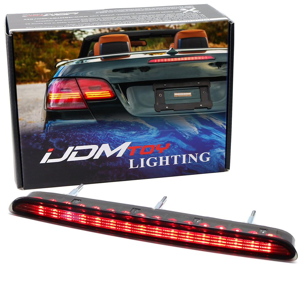 OE-Spec Dark Smoke LED Trunk Lid 3rd Brake Light For BMW E93 3 Seies Convertible