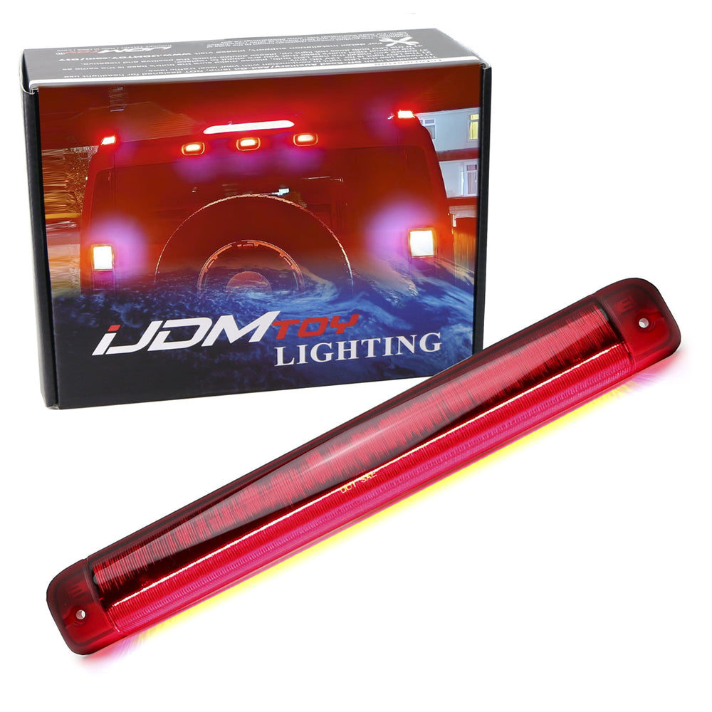 Dark Red Lens Full LED 3rd Brake Light For H2 Suburban/Tahoe/Yukon Jimmy/Blazer