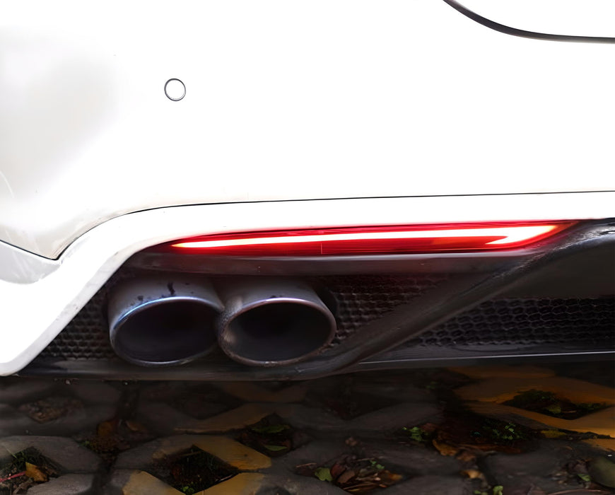 Smoked Lens Full LED Bumper Reflector Lights w/Sequential Signal For Ford Fusion