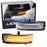 Clear Lens Dynamic Sequential Blink LED Side Mirror Cap Light For 19-up RAM 1500