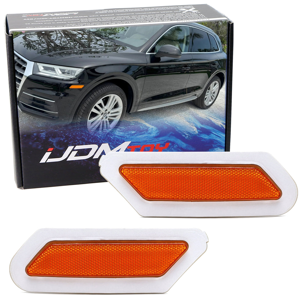 USMD Spec Amber Front Bumper Side Marker Lens Replacement For Audi 2018-20 Q5