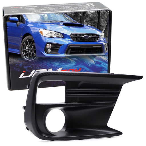 One Piece RH Passenger Side OE-Spec Fog Lamp Bezel Cover For 2018-21 Subaru WRX