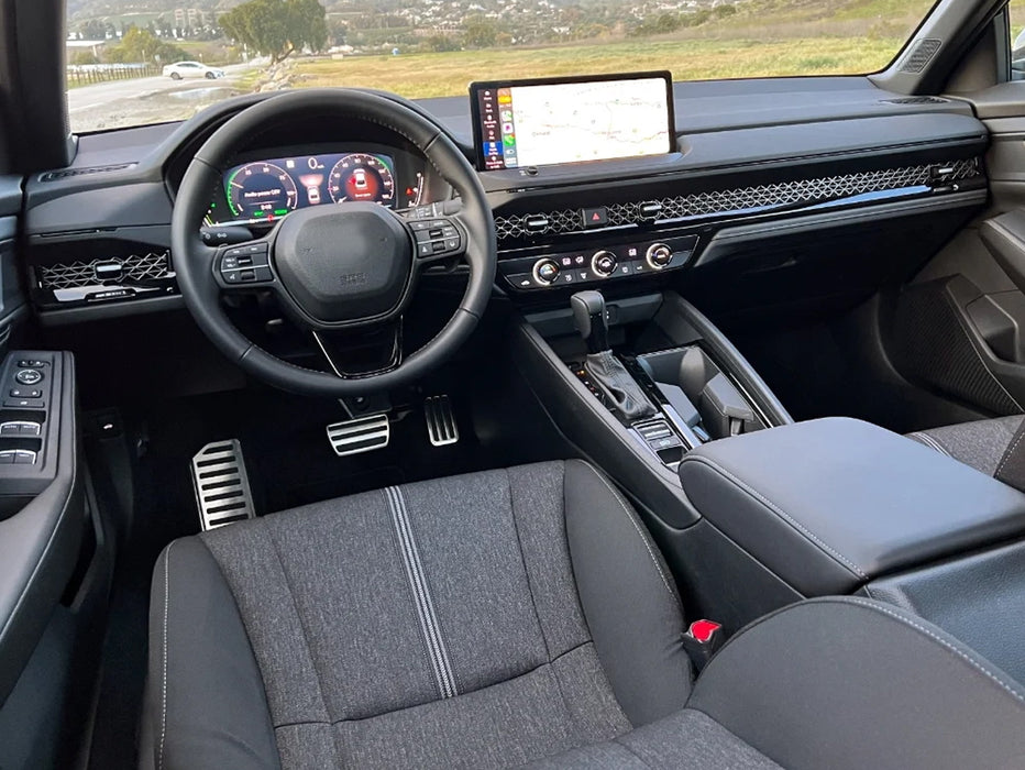 OE-Spec Track Design Silver Rest Dead Pedal Cover For Honda 18+ Accord 10 11 Gen