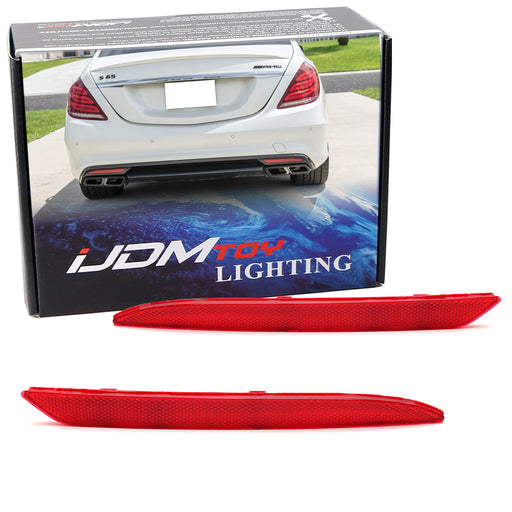 OE-Spec LH RH Red Lens Rear Bumper Reflector For Mercedes-Benz S GLE GLS Class
